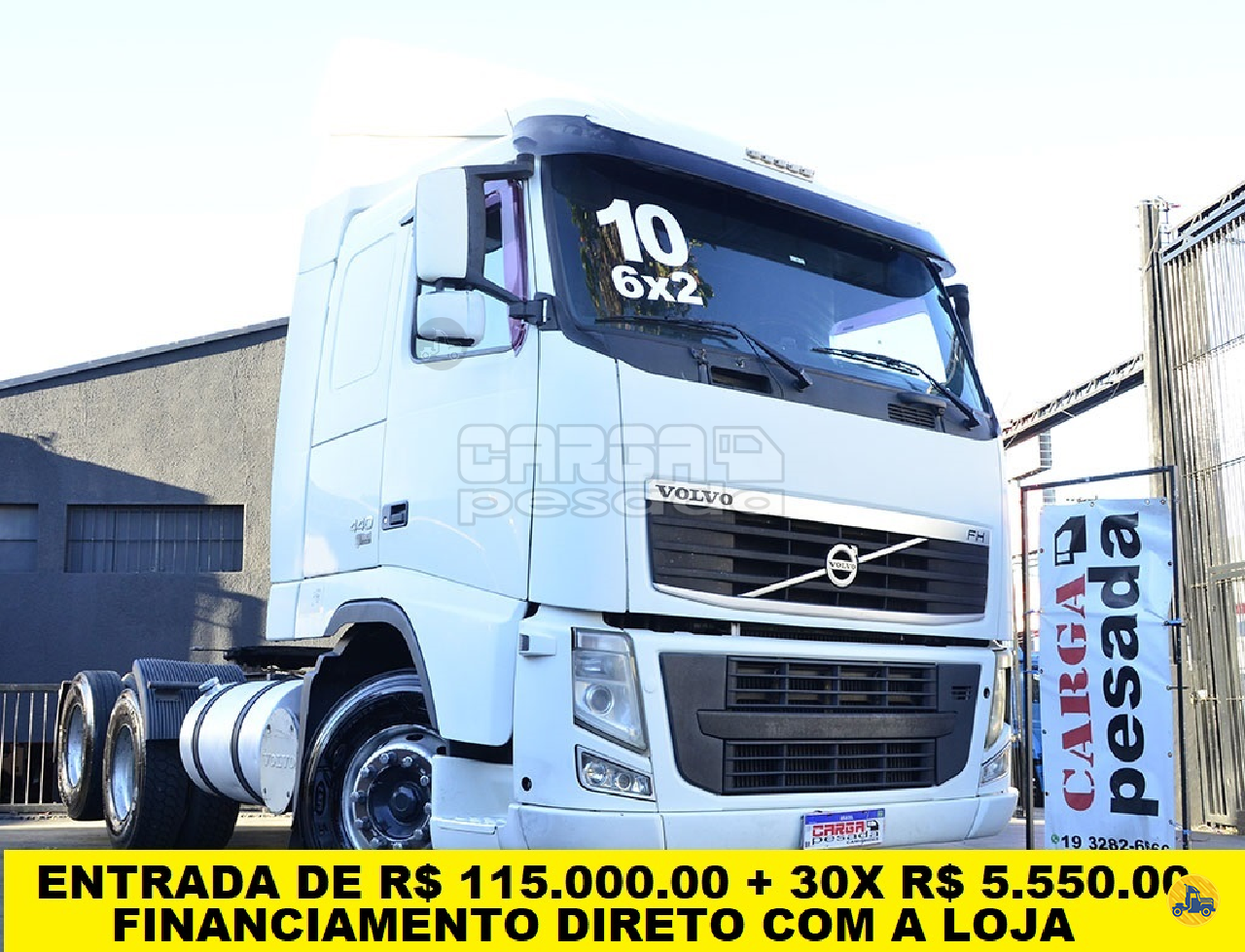 CAMINHAO VOLVO VOLVO FH 440 Cavalo Mecânico Cavalo 6x2 Carga Pesada Caminhões SAO PAULO SÃO PAULO SP